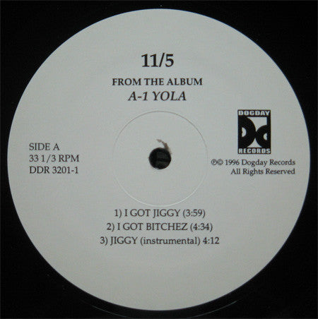 11/5 – I Got Jiggy