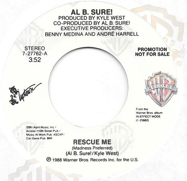 Al B. Sure! – Rescue Me