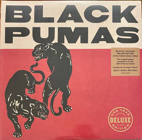 Black Pumas 1 year anniversary LTD  Deluxe LP