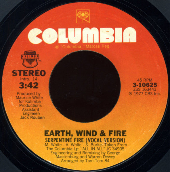Earth, Wind & Fire – Serpentine Fire