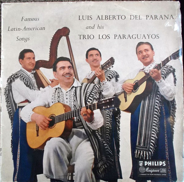 Luis Alberto Del Parana And His Trio Los Paraguayos - Famous Latin-American Songs