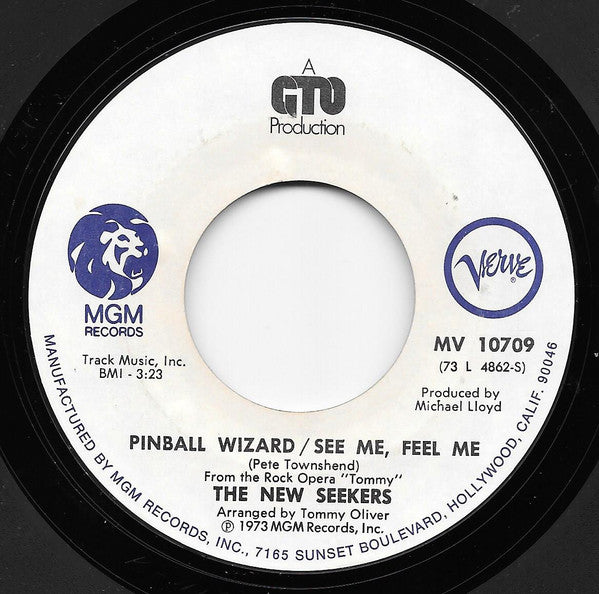 The New Seekers – Pinball Wizard / See Me, Feel Me