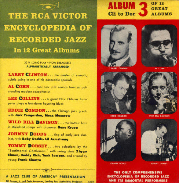 The RCA Victor Encyclopedia Of Recorded Jazz: Album 3 - Cli To Dor