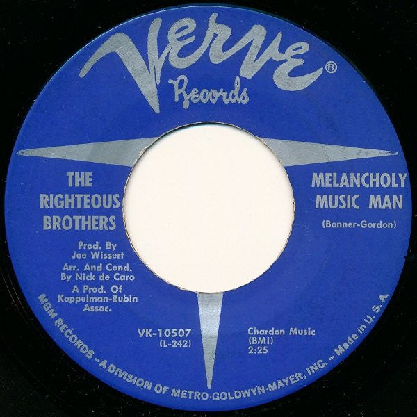 The Righteous Brothers – Melancholy Music Man